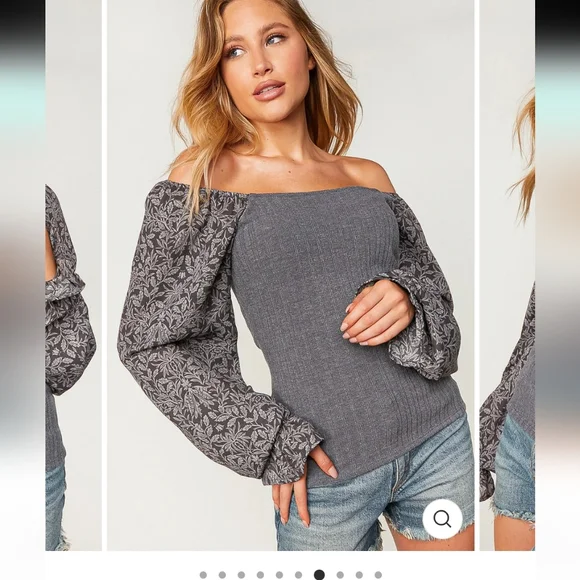 Beautiful Textured Top - Picture 3 of 4